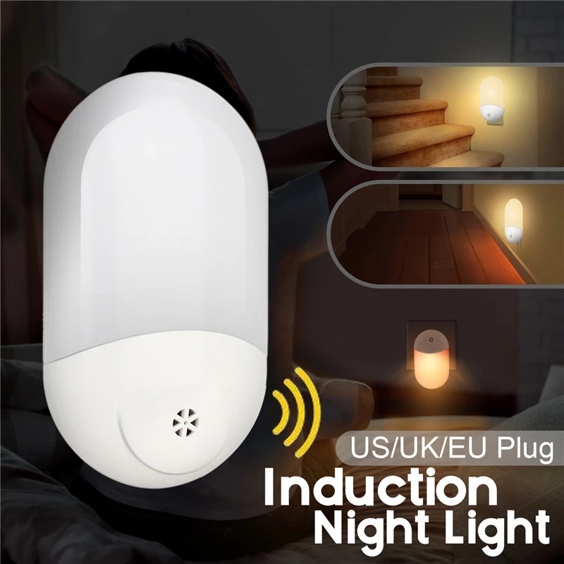 Baby Nursery Light - ไฟกลางคืน LED, เซ็นเซอร์ทไวไลท์ไฟกลางคืนอัตโนมัติ, ไฟกลางคืนสําหรับเด็กแบบพลักแอนด์เพลย์สําหรับห้องเด็ก, ห้องครัว, ห้องโถง