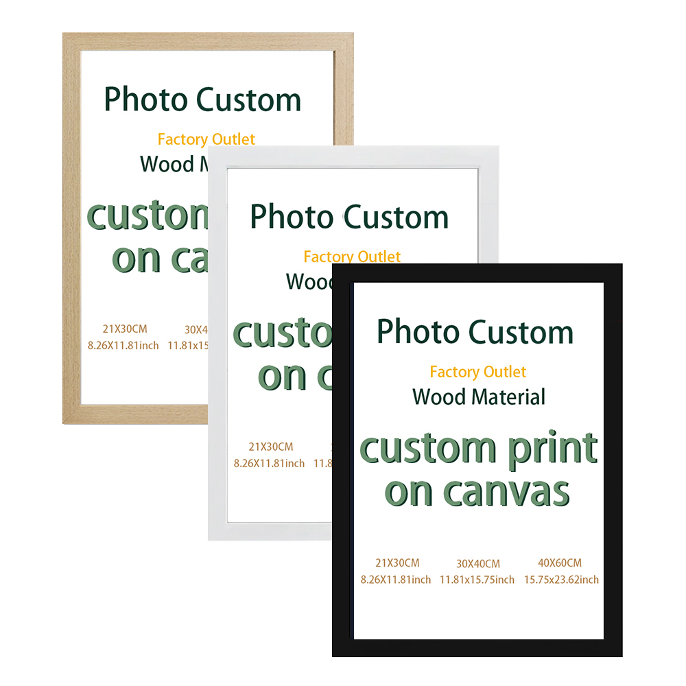 Photo Frame Baby - ภาพวาดผ้าใบที่กําหนดเองพร้อมกรอบรูป การพิมพ์ความละเอียดสูง อิสระหรือติดผนัง ตกแต่งศิลปะห้องนั่งเล่น