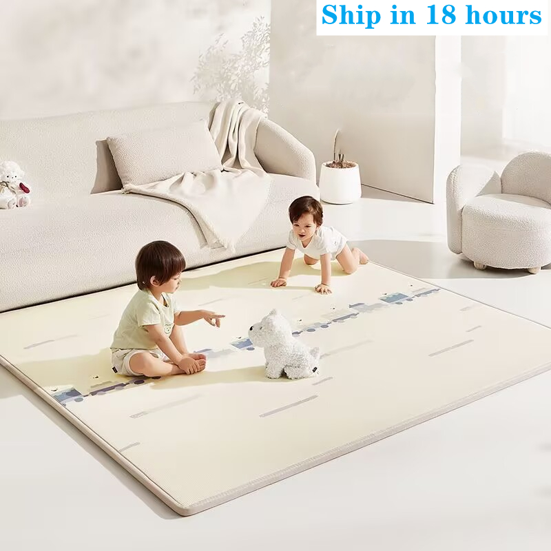 Soft Rug Nursery - 1 ซม./0.5 ซม.Thicken น่ารักกวางน้อยเด็กเล่นเสื่อการศึกษาพรมเนอสเซอรี่ปีนเขา Pad พรมเด็กกิจกรรมเกมของเล่น