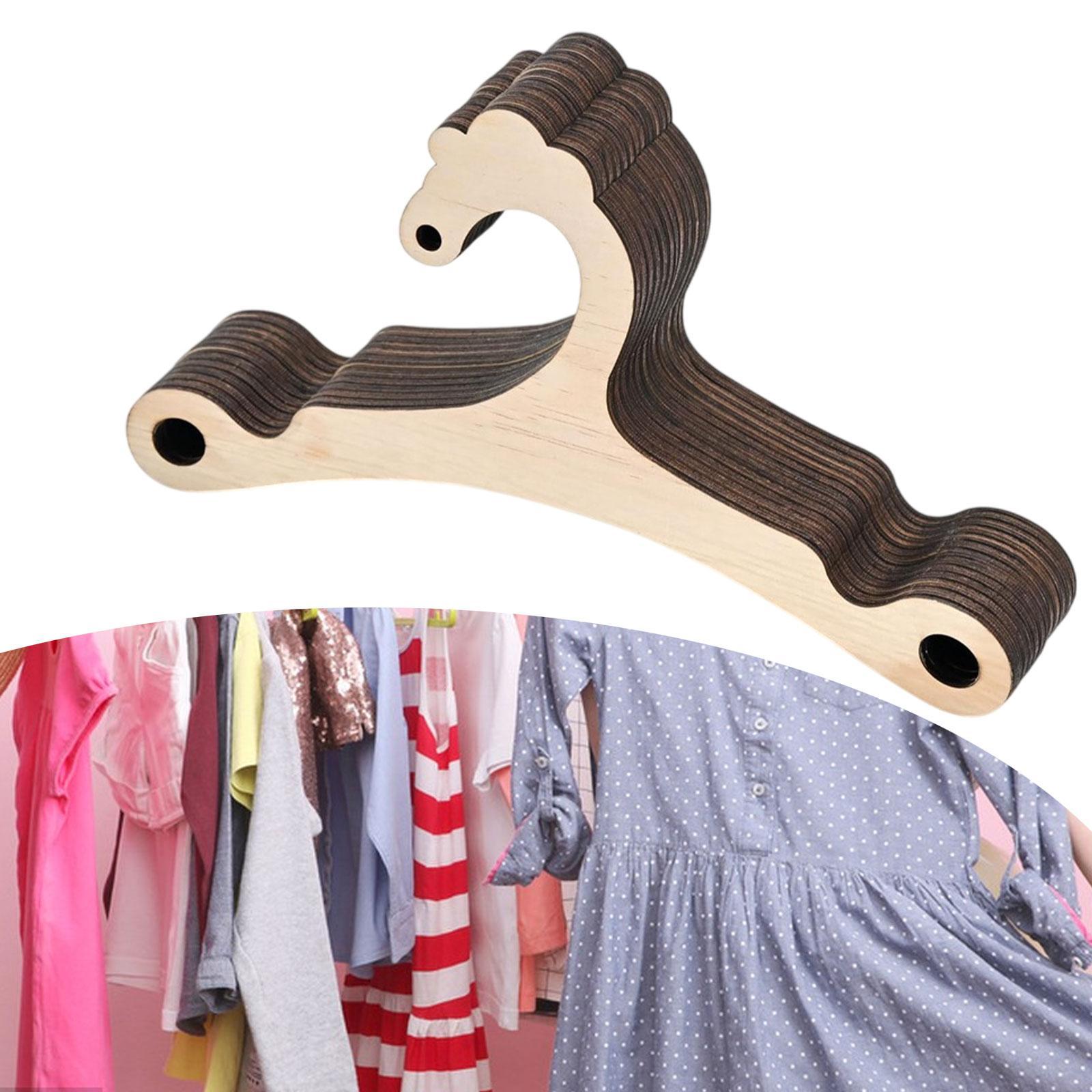 Baby Nursery Closet Organization - ไม้แขวนเสื้อเด็กทำจากไม้ แข็งแรง ทนทาน สำหรับตู้เสื้อผ้าเด็ก ห้องเด็กอ่อน จัดระเบียบเสื้อผ้า