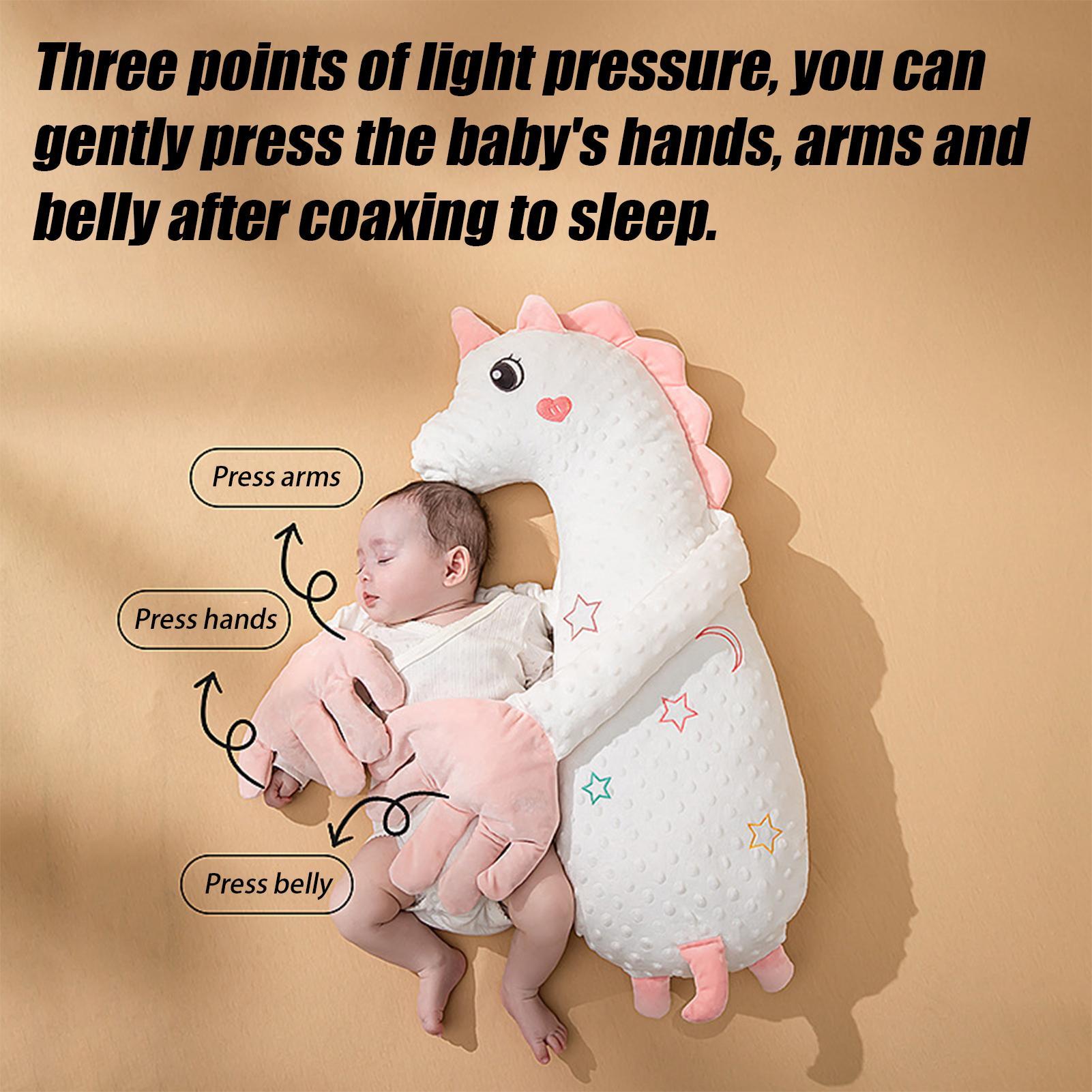 Baby Nursery Cushion - ตุ๊กตาไฟฟ้าปลอบประโลมเด็กอัตโนมัติ พร้อมรีโมทคอนโทรล ปรับได้ 3 ระดับ สำหรับห้องนอนในบ้าน