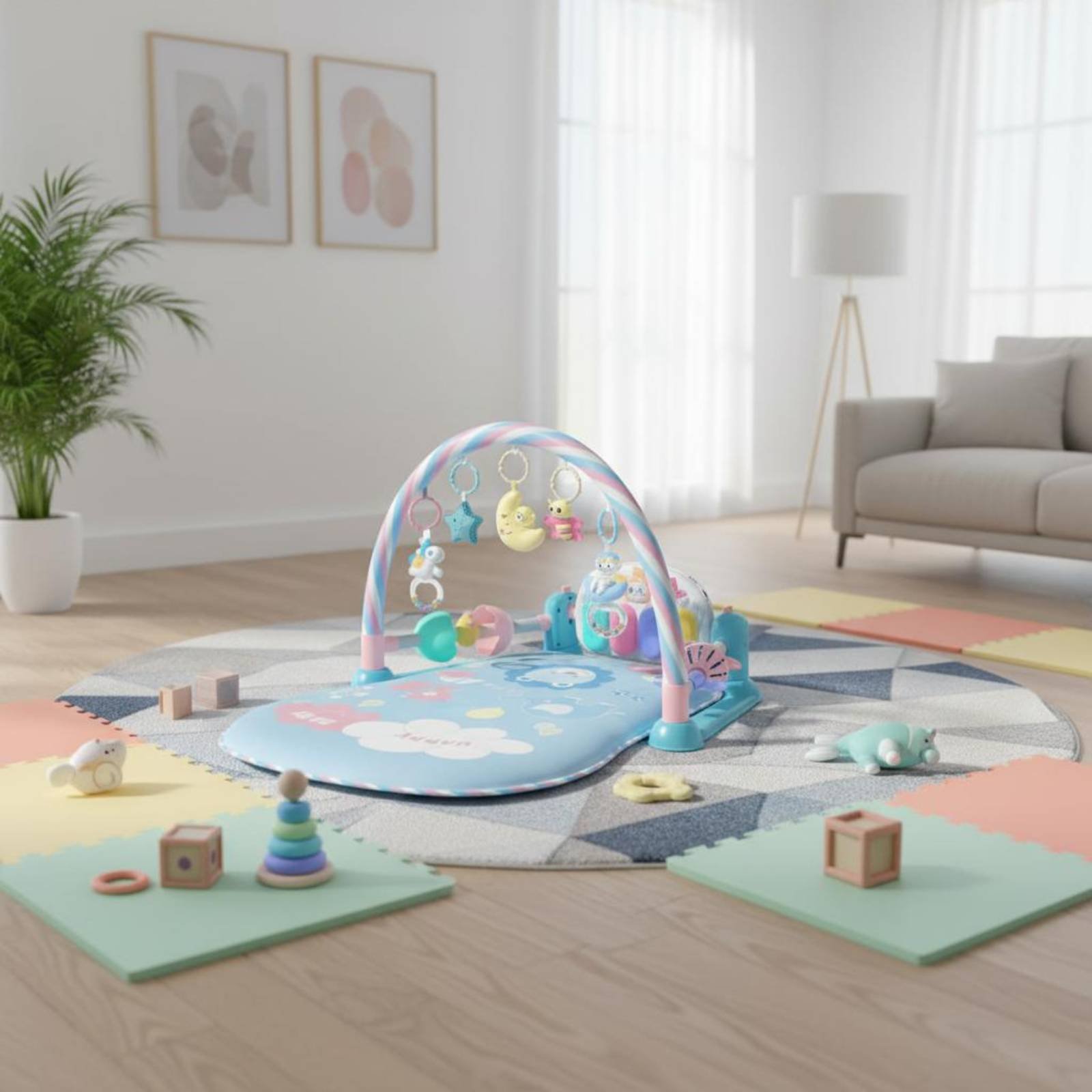 เปลเด็กอ่อนพร้อมฟังก์ชั่นดนตรี - Baby Nursery Unisex บทวิจารณ์และราคา