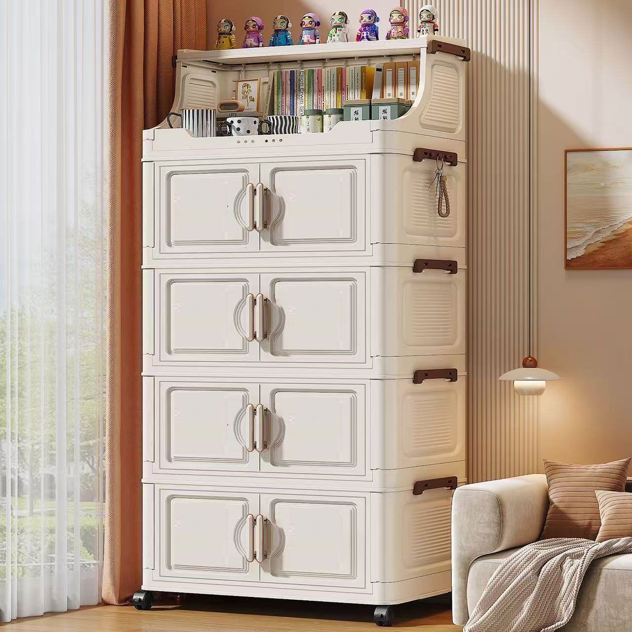 รถเข็นเก็บของสำหรับสถานีให้นมเ - Baby Nursery Shelves บทวิจารณ์และราคา