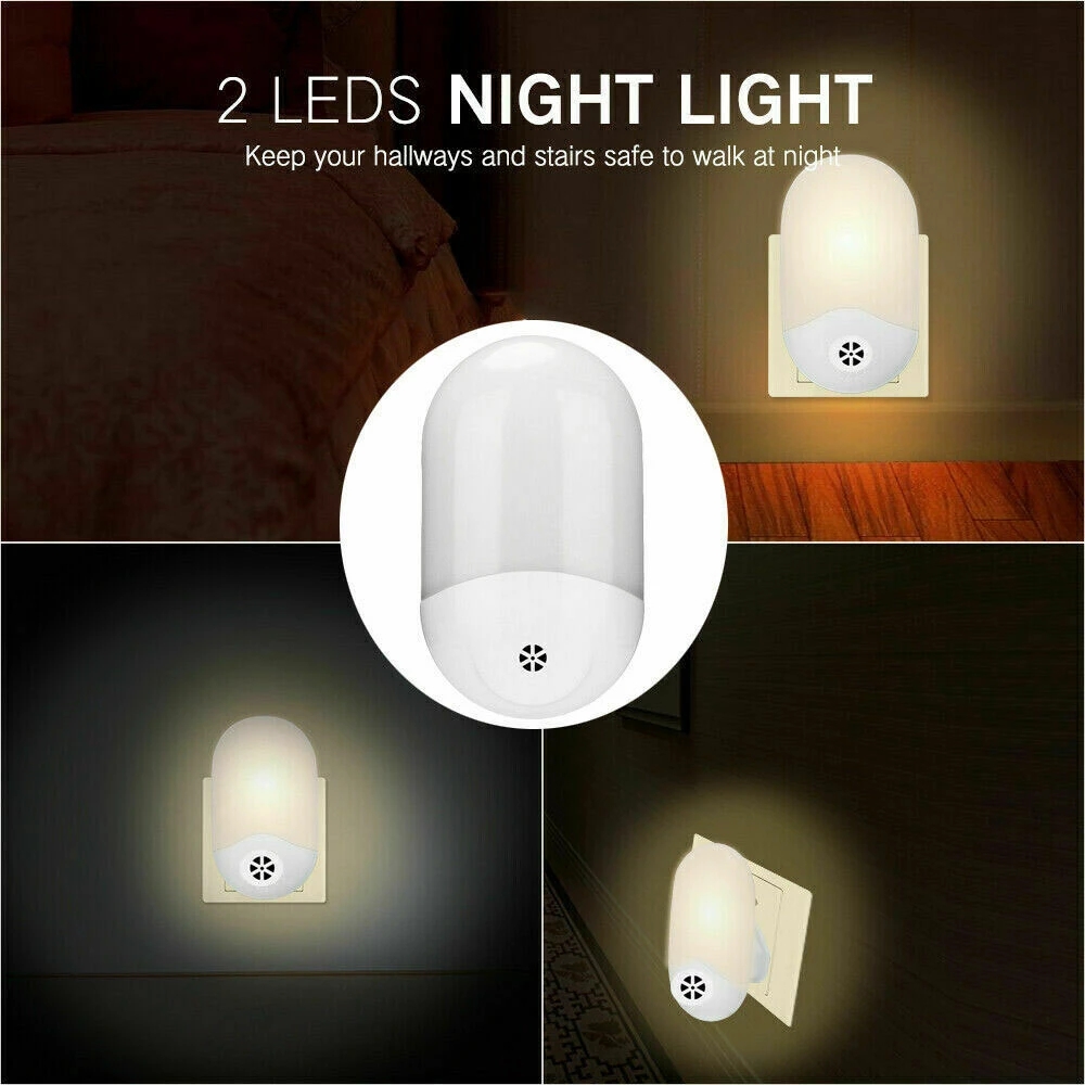 ไฟกลางคืน LED, เซ็นเซอร์ทไวไลท - Baby Nursery Light บทวิจารณ์และราคา