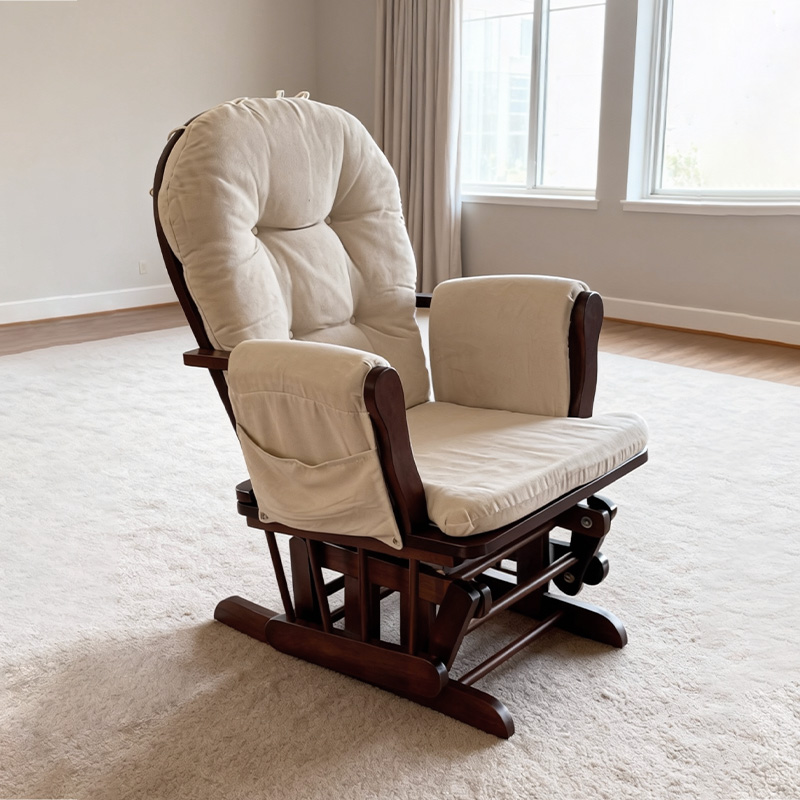 เก้าอี้โยกไม้สำหรับให้นมบุตร ร - Baby Nursery Rocking Chair บทวิจารณ์และราคา