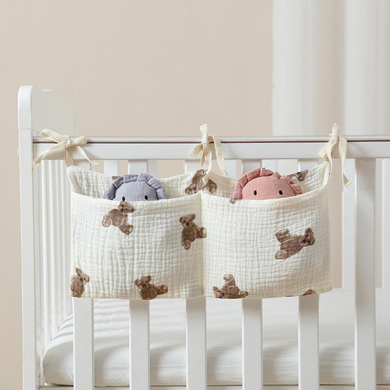 Baby Crib Organizer Cot Caddy  - Baby Nursery Unisex บทวิจารณ์และราคา