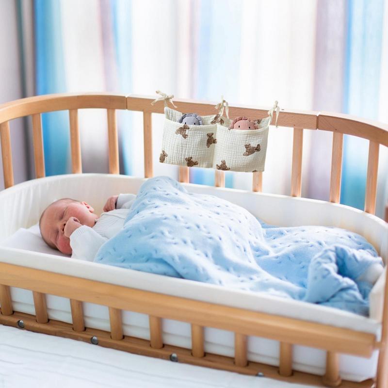Baby Crib Organizer Cot Caddy  - Baby Nursery Unisex บทวิจารณ์และราคา