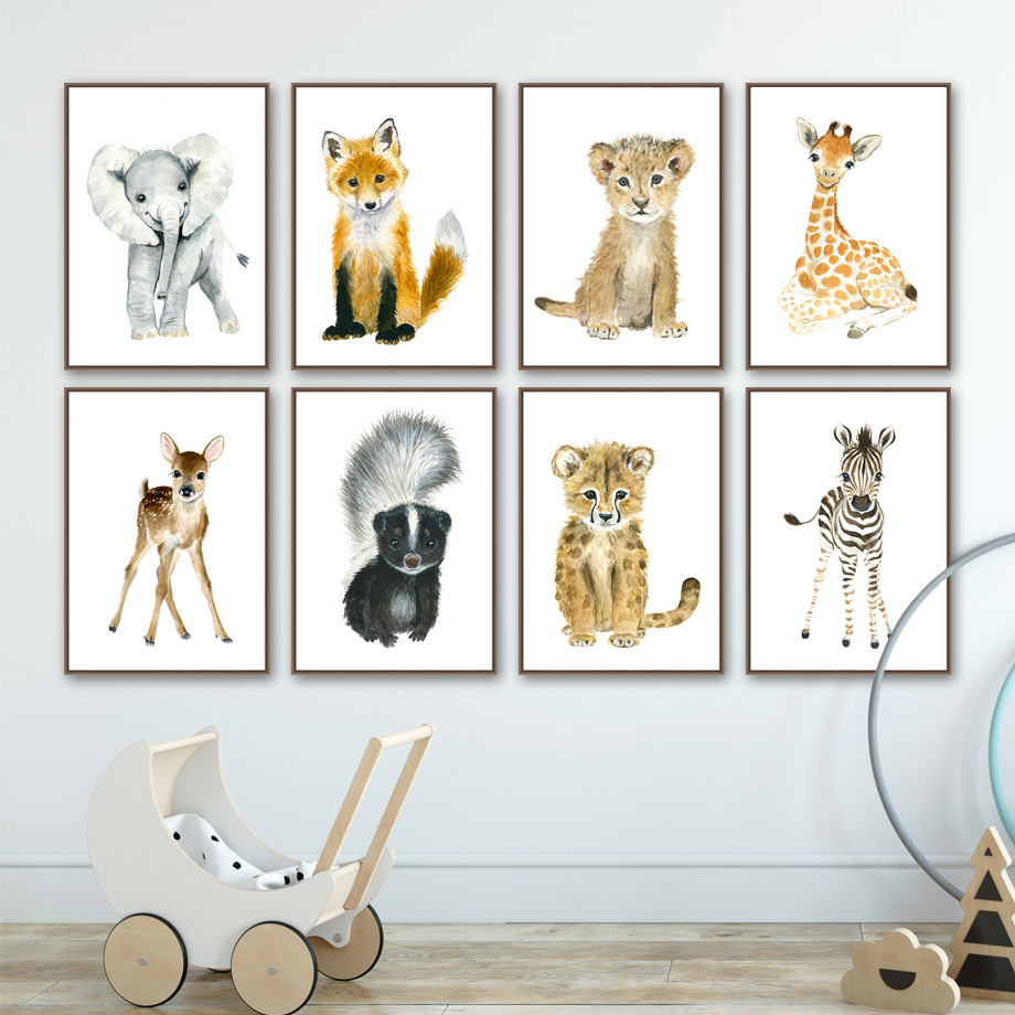 Elephant Fox ZEBRA ยีราฟเสือดา - Baby Zebra Nursery บทวิจารณ์และราคา