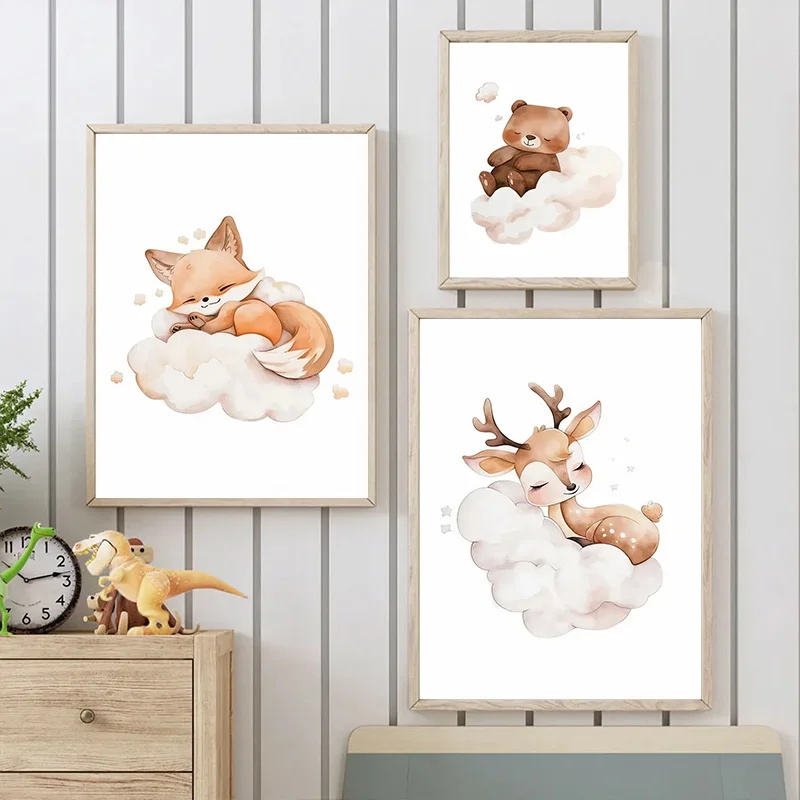 ภาพติดผนังน่ารัก ลายแรคคูน สุน - Baby Nursery Picture Frames บทวิจารณ์และราคา