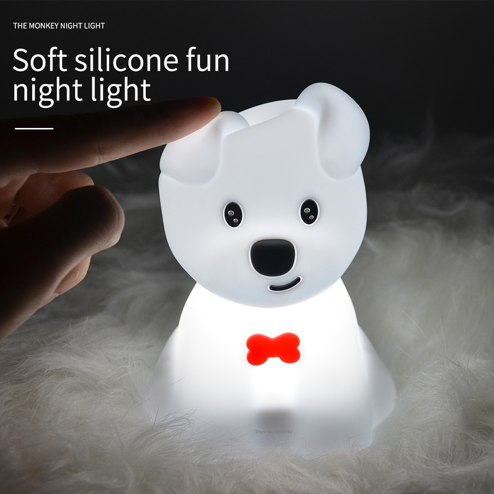 สุนัข LED Night Light Touch Se - Baby Nursery Light บทวิจารณ์และราคา