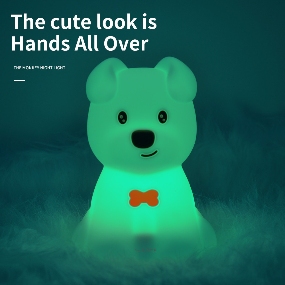 สุนัข LED Night Light Touch Se - Baby Nursery Light บทวิจารณ์และราคา