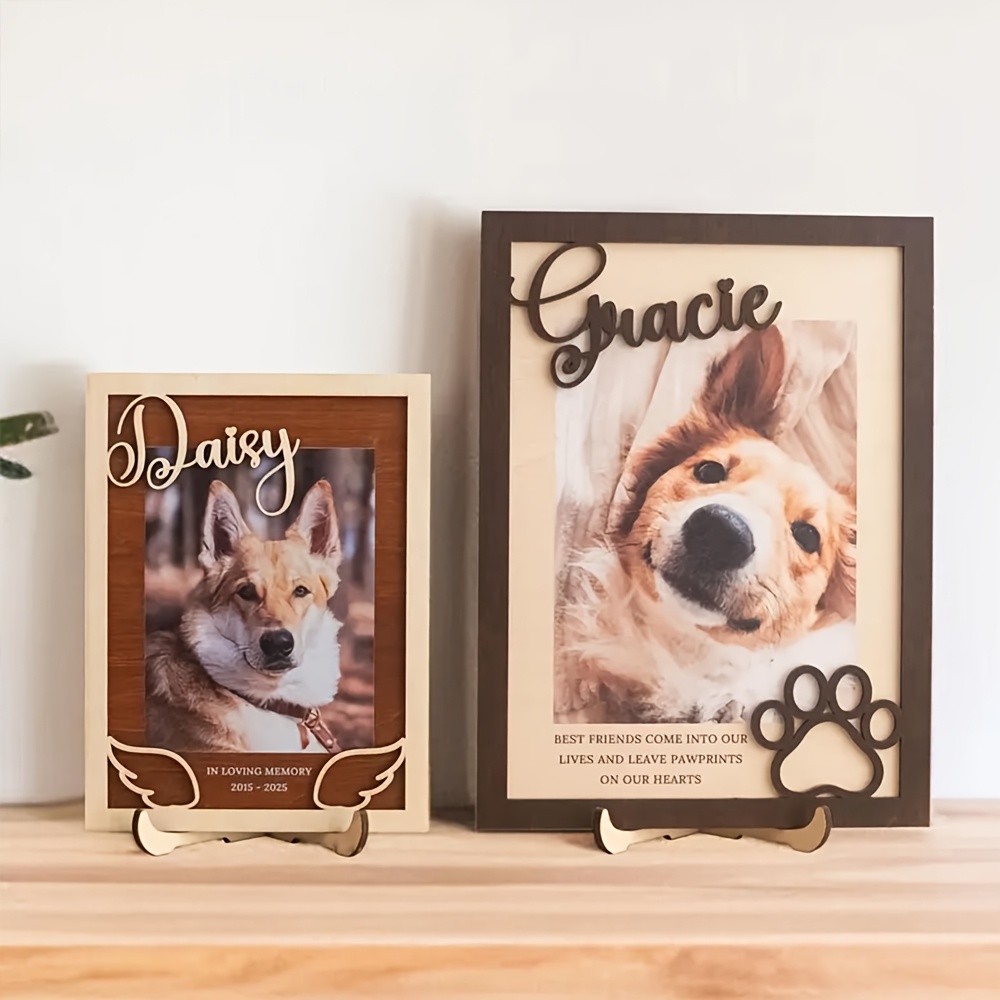 กรอบรูปไม้สำหรับสัตว์เลี้ยงแบบ - Photo Frame Baby บทวิจารณ์และราคา