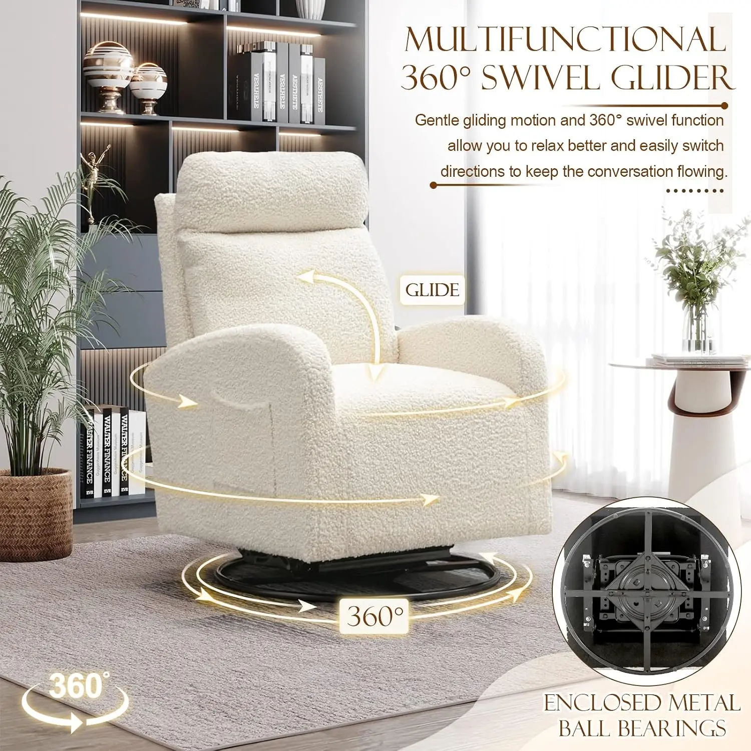 เก้าอี้โยกหมุนทันสมัย, เก้าอี้ - Baby Nursery Rocking Chair บทวิจารณ์และราคา