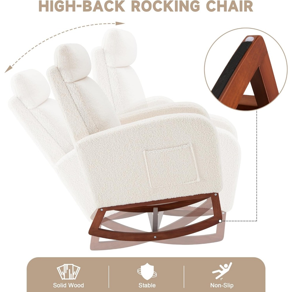 เก้าอี้โยกเก้าอี้เนอสเซอรี่พร้ - Baby Nursery Rocking Chair บทวิจารณ์และราคา