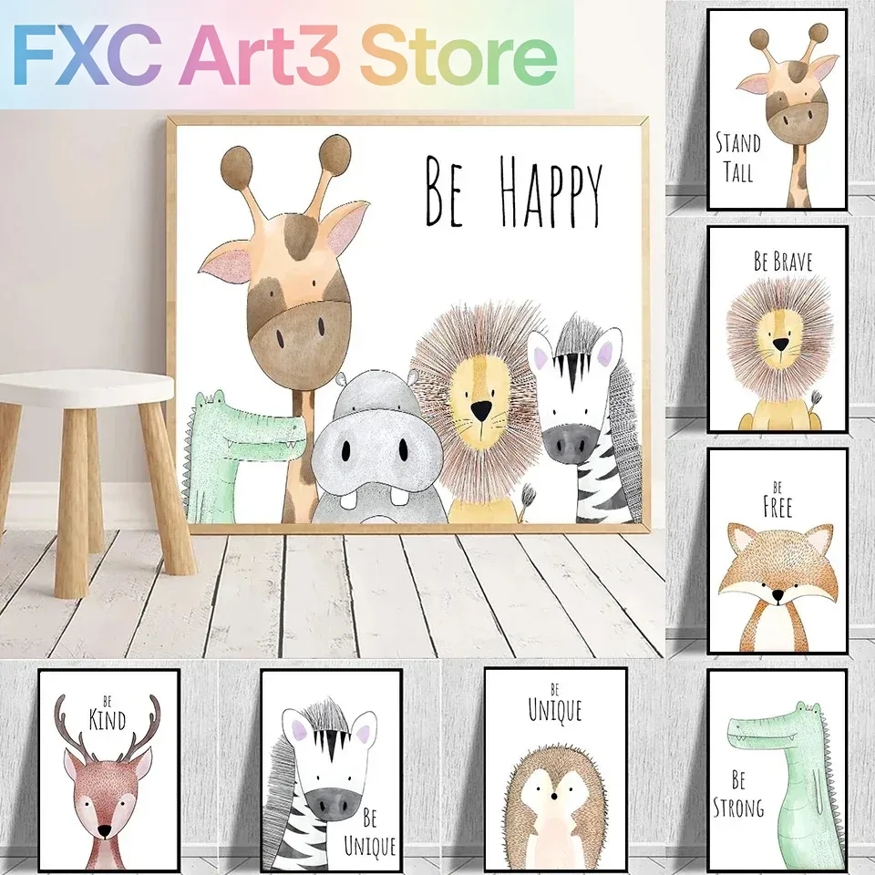 1 ชิ้น ไร้กรอบ, ลูกสิงโต ลายม้ - Baby Zebra Nursery บทวิจารณ์และราคา