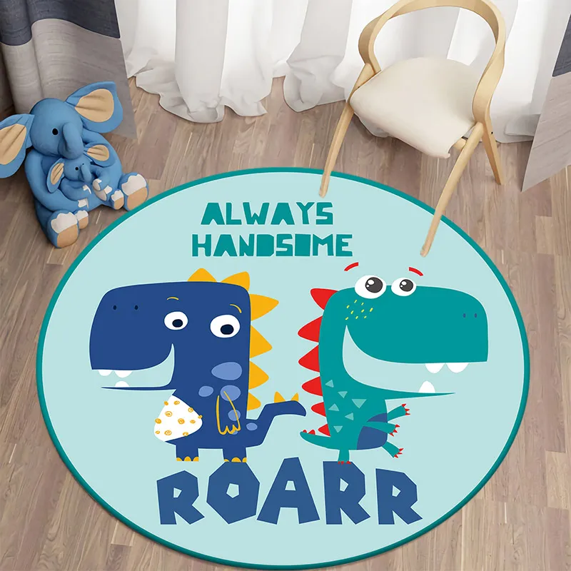 พรมปูพื้นลายไดโนเสาร์แสนสนุกสำ - Soft Rug Nursery บทวิจารณ์และราคา