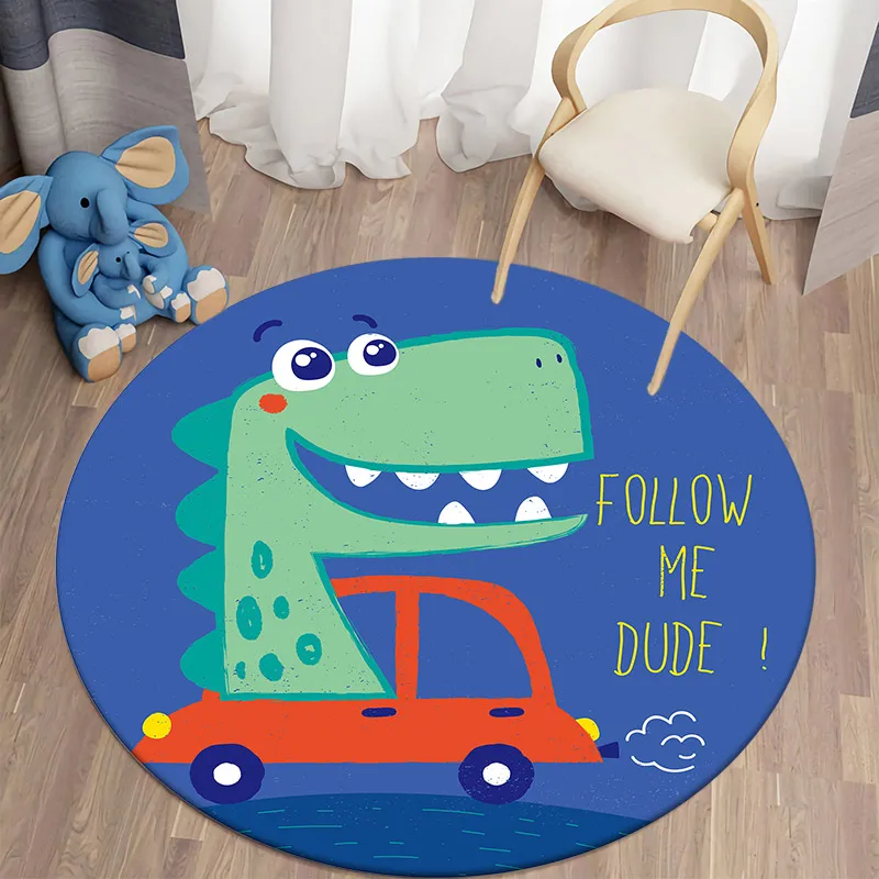 พรมปูพื้นลายไดโนเสาร์แสนสนุกสำ - Soft Rug Nursery บทวิจารณ์และราคา