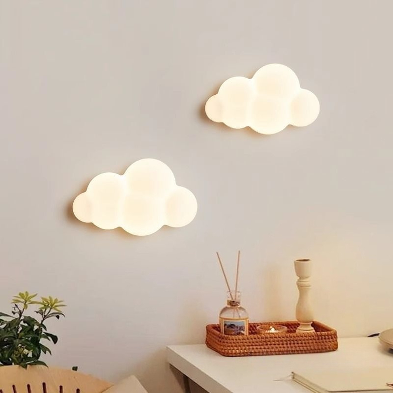 โคมไฟติดผนังรูปเมฆสีขาว สำหรับ - Baby Nursery Light บทวิจารณ์และราคา
