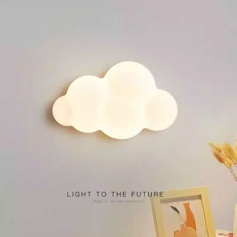 โคมไฟติดผนังรูปเมฆสีขาว สำหรับ - Baby Nursery Light บทวิจารณ์และราคา