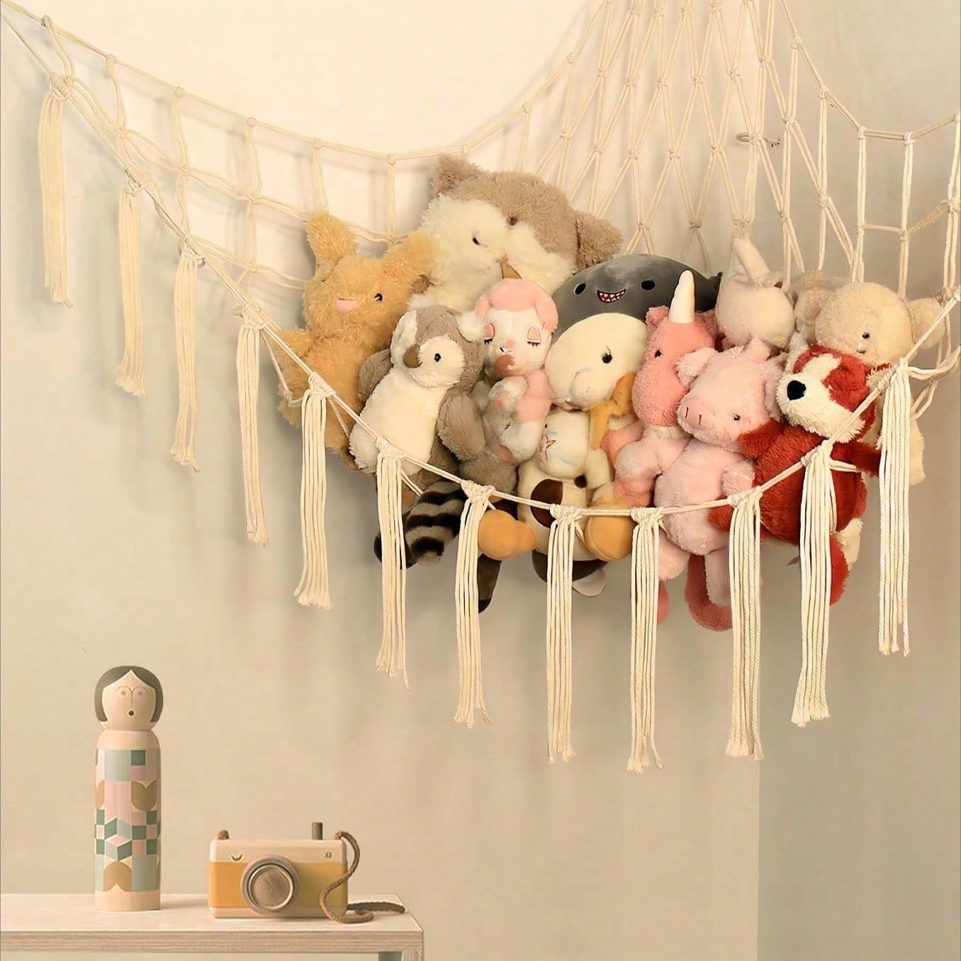 ตาข่ายแขวนเก็บของเล่นตุ๊กตาสัต - Baby Nursery Shelves บทวิจารณ์และราคา