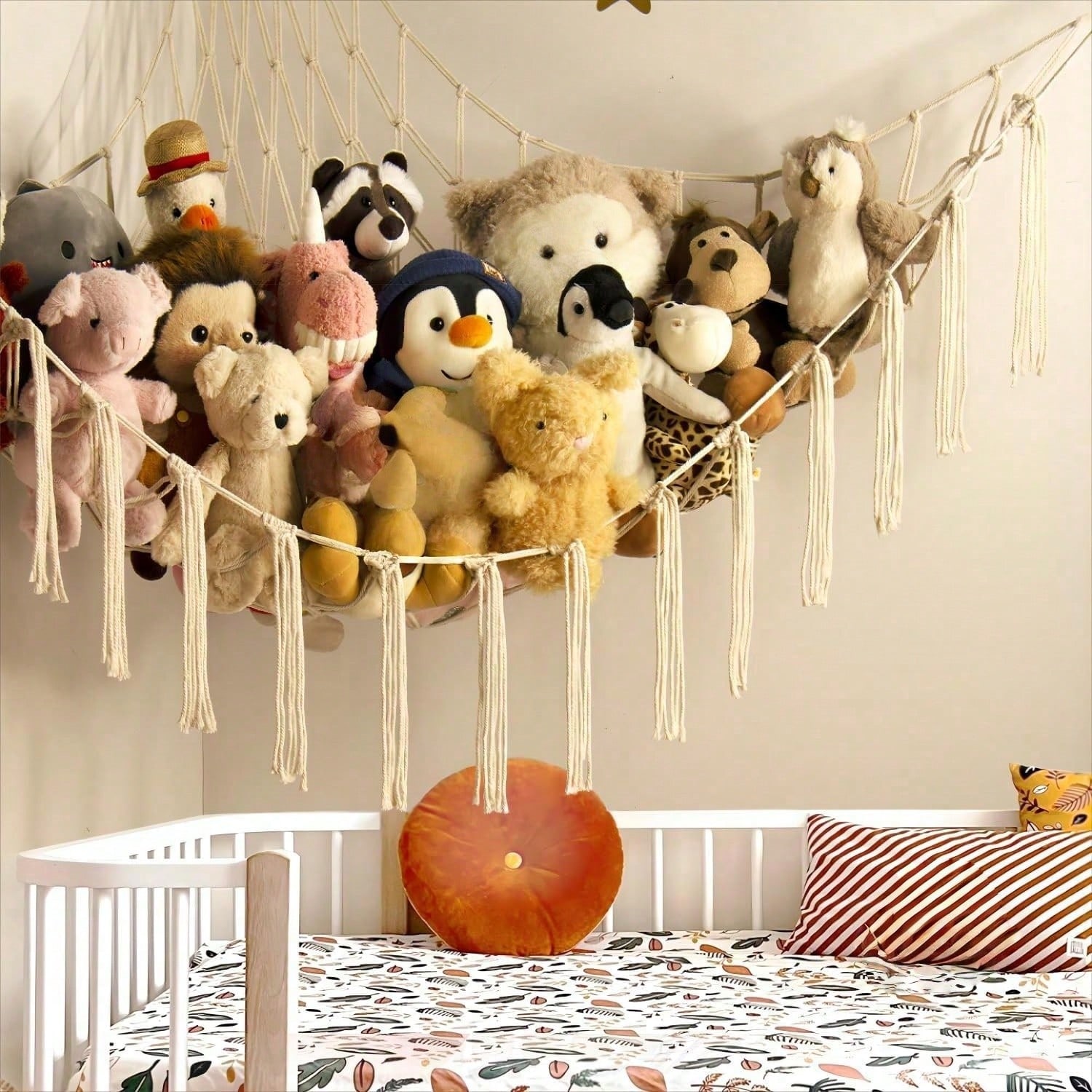 ตาข่ายแขวนเก็บของเล่นตุ๊กตาสัต - Baby Nursery Shelves บทวิจารณ์และราคา