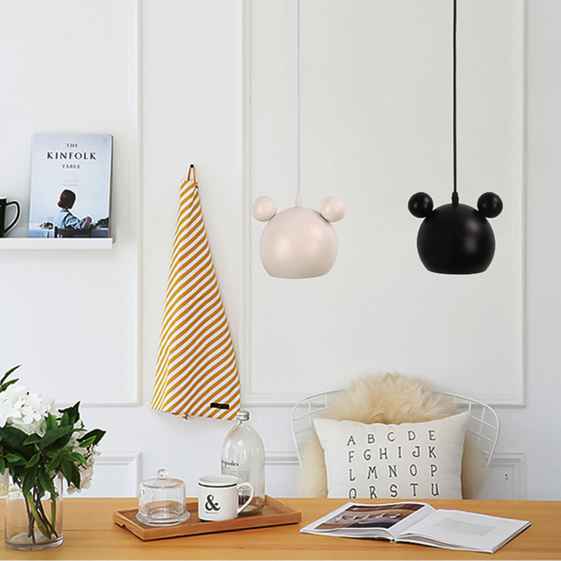 โมเดิร์น Mickey จี้ไฟเหล็กที่ม - Baby Nursery Light บทวิจารณ์และราคา