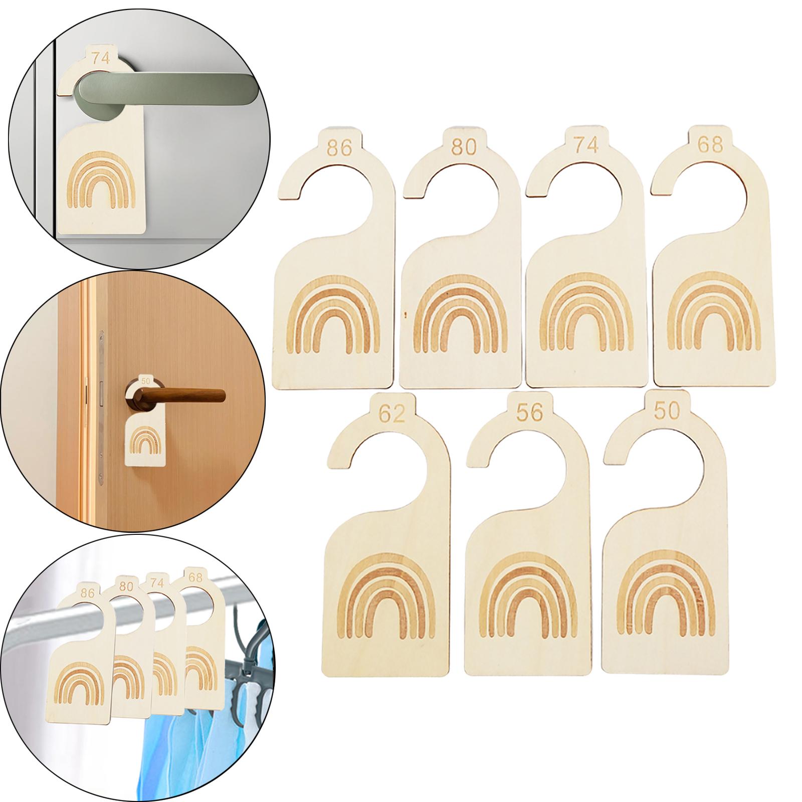 ที่แขวนเสื้อผ้าไม้สำหรับตกแต่ง - Baby Nursery Closet Organization บทวิจารณ์และราคา