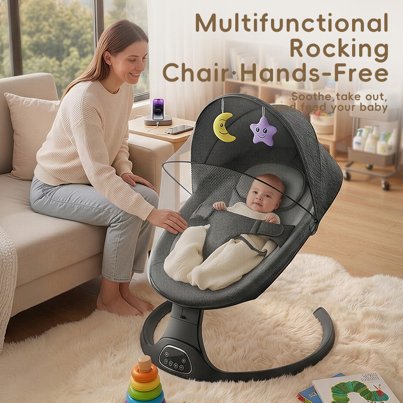 เก้าอี้โยกเด็กไฟฟ้า, เก้าอี้โย - Baby Nursery Rocking Chair บทวิจารณ์และราคา
