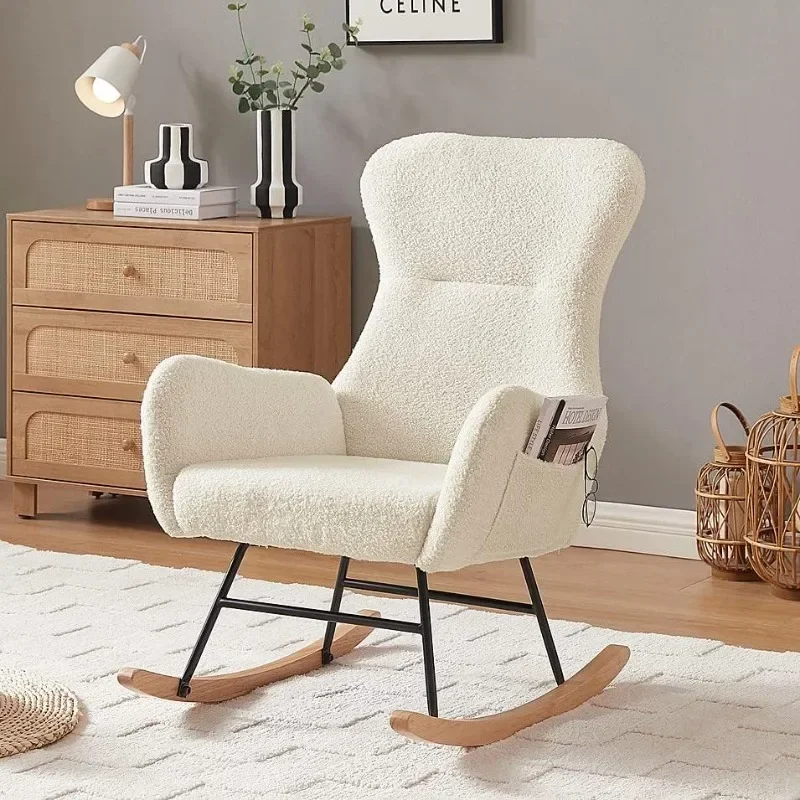 เก้าอี้โยก Hansones สำหรับห้อง - Baby Nursery Rocking Chair บทวิจารณ์และราคา