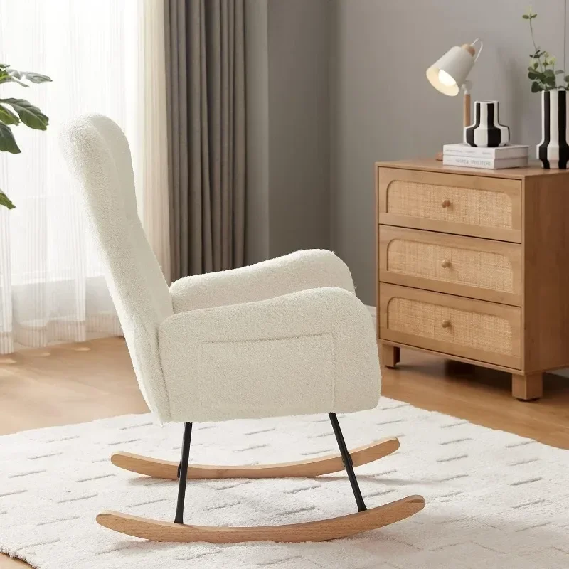 เก้าอี้โยก Hansones สำหรับห้อง - Baby Nursery Rocking Chair บทวิจารณ์และราคา