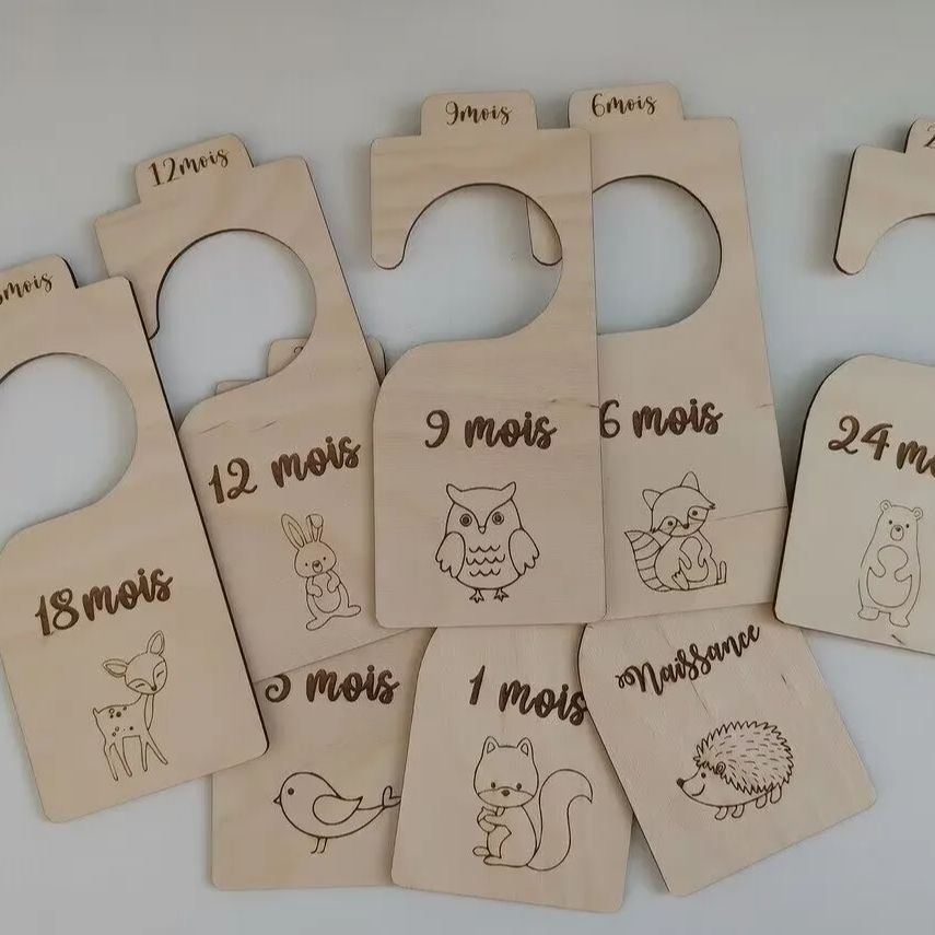 ที่แบ่งช่องตู้เสื้อผ้าลายสัตว์ - Baby Nursery Closet Organization บทวิจารณ์และราคา