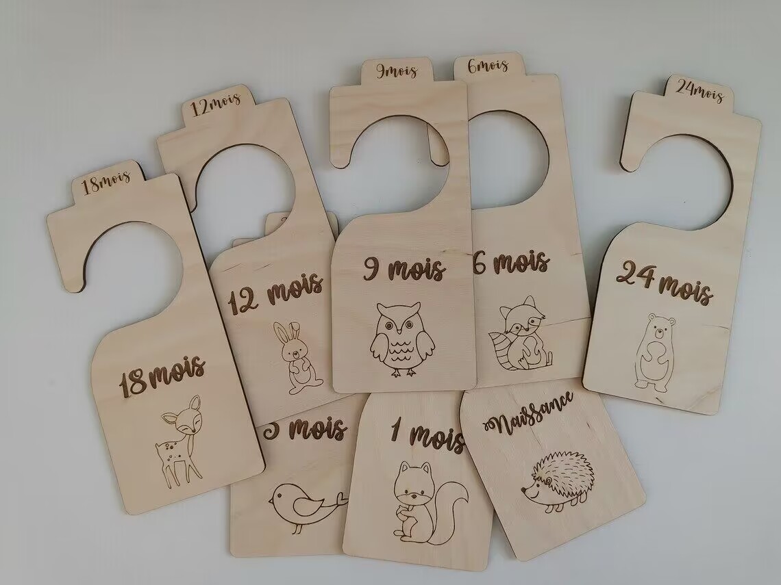 ที่แบ่งช่องตู้เสื้อผ้าลายสัตว์ - Baby Nursery Closet Organization บทวิจารณ์และราคา