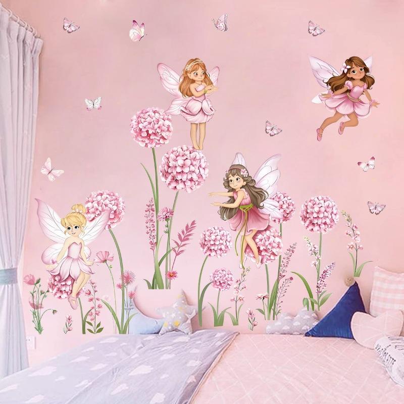 Z. สติ๊กเกอร์ติดผนังลายการ์ตูน - Baby Nursery Pink บทวิจารณ์และราคา