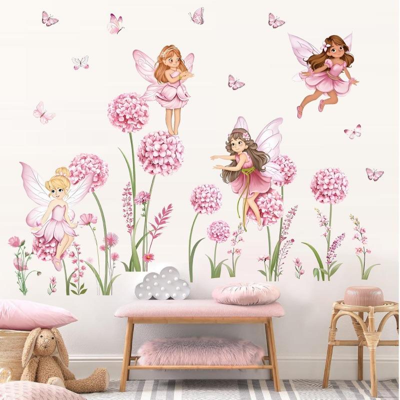 Z. สติ๊กเกอร์ติดผนังลายการ์ตูน - Baby Nursery Pink บทวิจารณ์และราคา