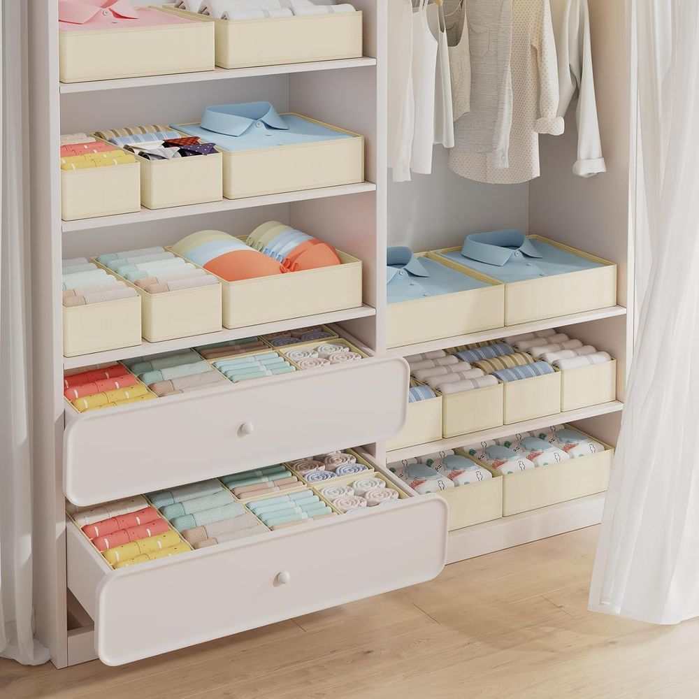 ชุดจัดระเบียบเสื้อผ้า 15 ชิ้น  - Baby Nursery Closet Organization บทวิจารณ์และราคา