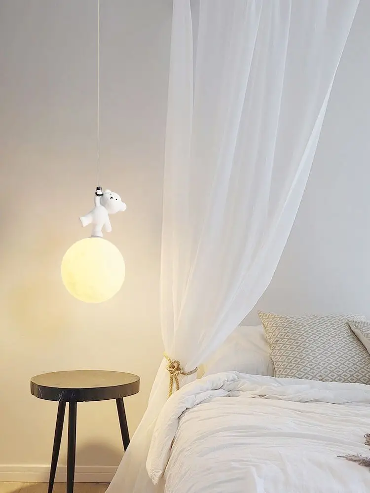 โคมไฟรูปหมีการ์ตูนสำหรับห้องเด - Baby Nursery Light บทวิจารณ์และราคา