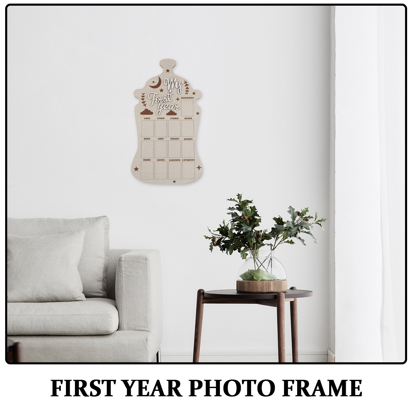 กรอบรูปเด็กทารกประจำเดือน บอร์ - Baby Nursery Picture Frames บทวิจารณ์และราคา