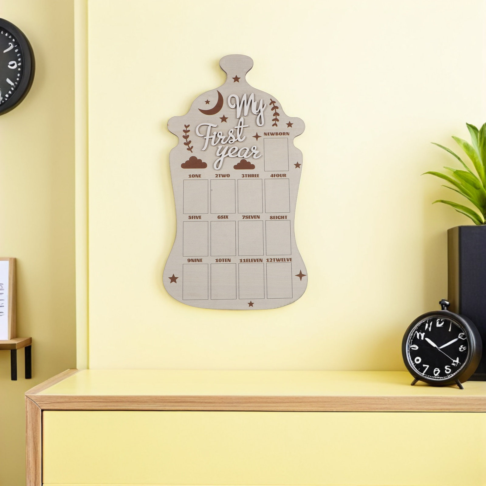 กรอบรูปเด็กทารกประจำเดือน บอร์ - Baby Nursery Picture Frames บทวิจารณ์และราคา