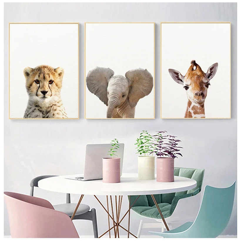 สิงโตม้าลายช้างยีราฟเด็กสัตว์ศ - Baby Zebra Nursery บทวิจารณ์และราคา