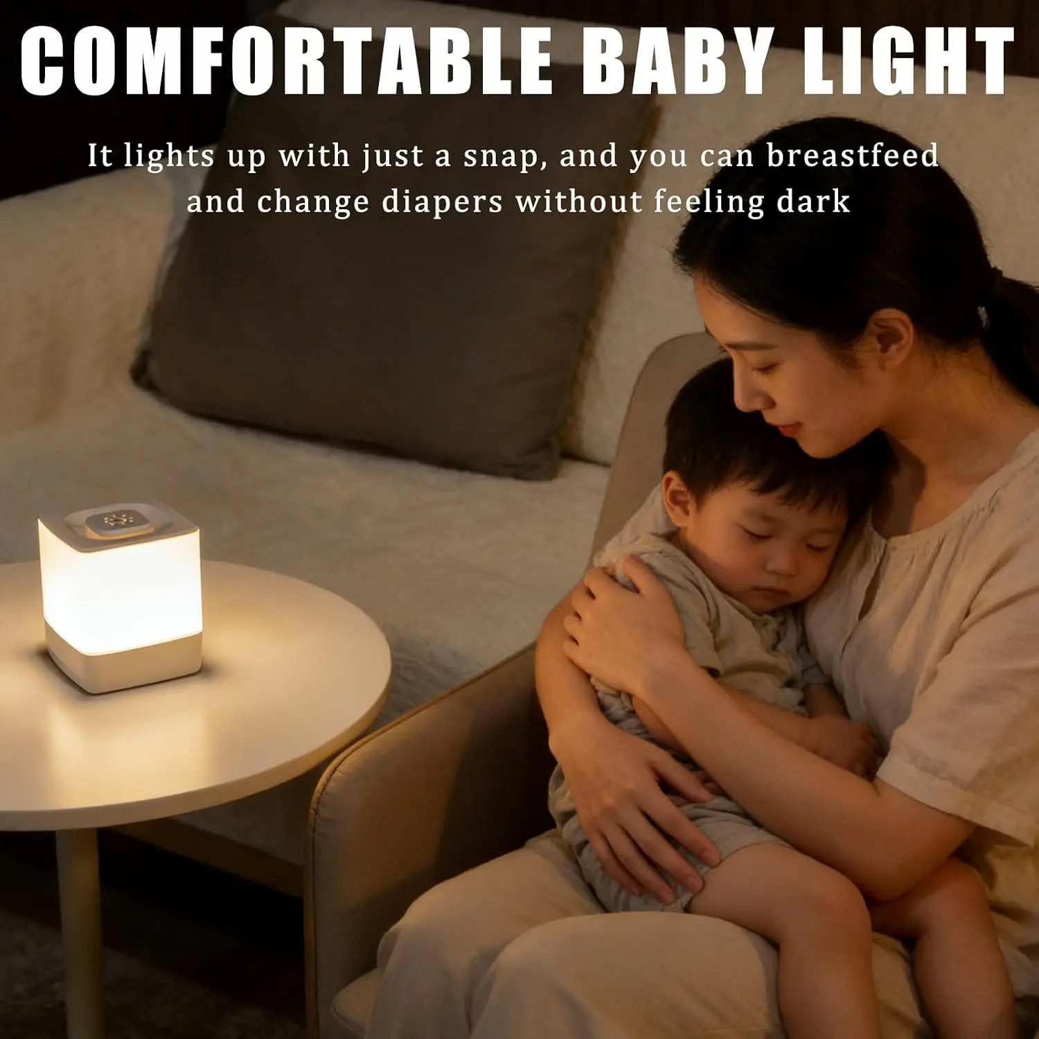 ไฟ LED กลางคืนแบบตั้งโต๊ะ, โคม - Baby Nursery Light บทวิจารณ์และราคา
