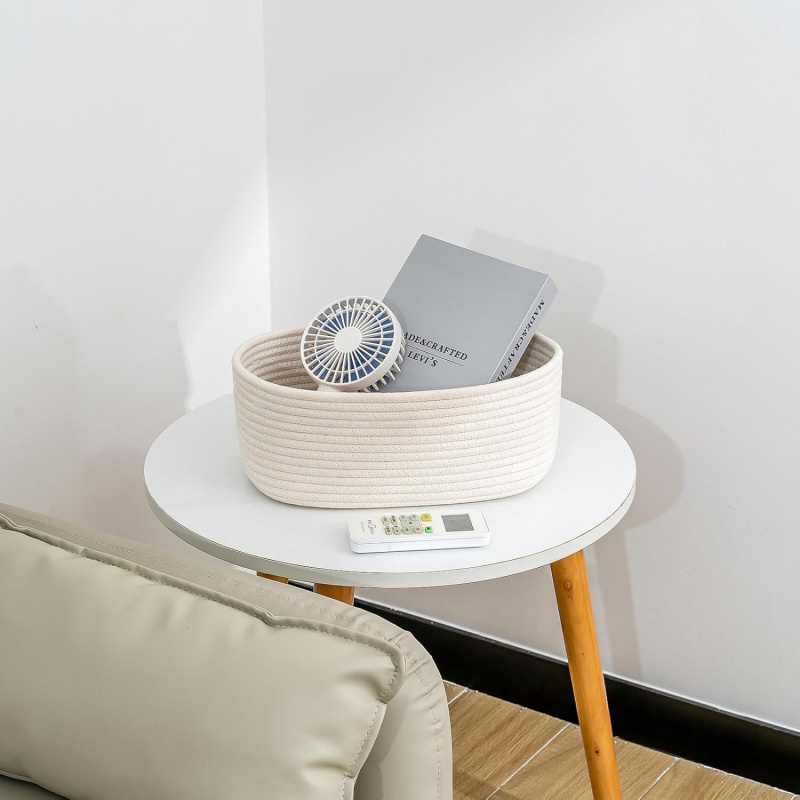 ตะกร้าเก็บของทอขนาดเล็ก - ถังส - Baby Nursery Closet Organization บทวิจารณ์และราคา