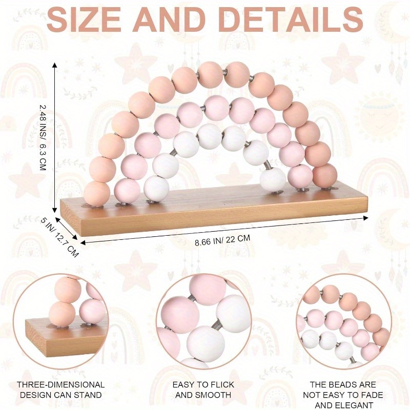 สาวสายรุ้ง 3D Baby Room Decor  - Baby Nursery Pink บทวิจารณ์และราคา
