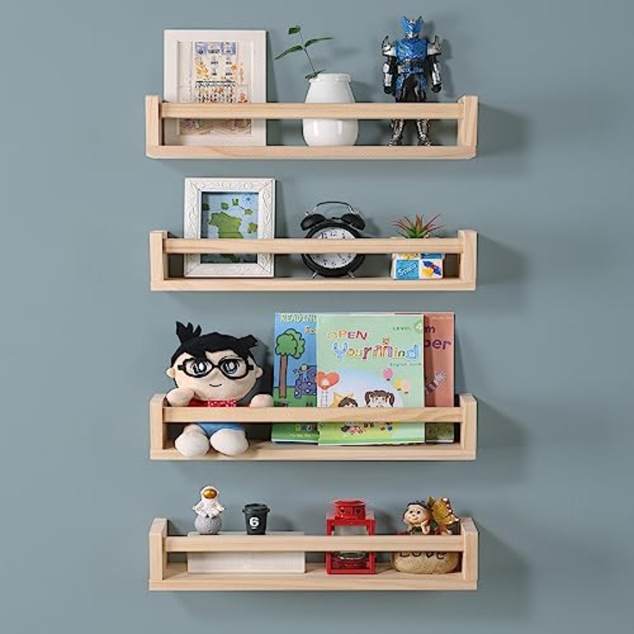ชั้นวางของในห้องเด็กอ่อน ชุด 4 - Baby Nursery Shelves บทวิจารณ์และราคา