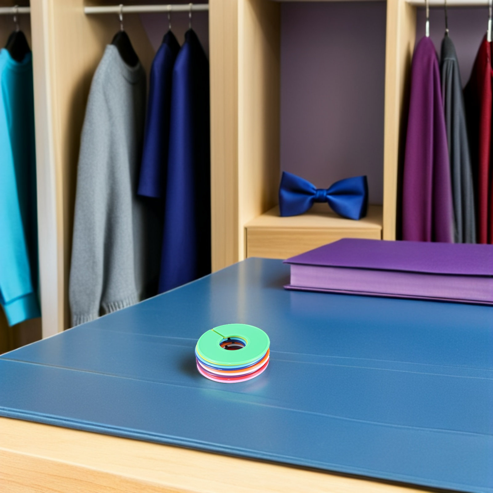 วงแหวนแบ่งขนาดเสื้อผ้า 36 ชิ้น - Baby Nursery Closet Organization บทวิจารณ์และราคา