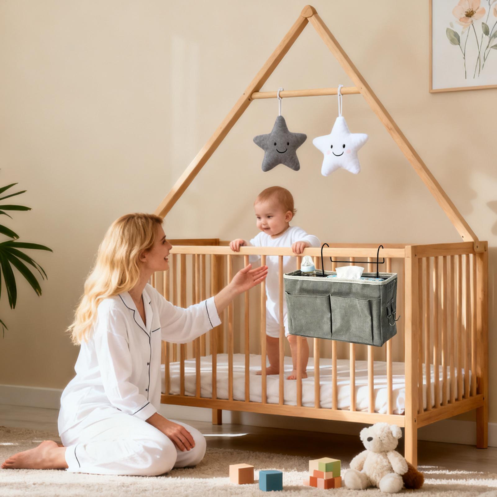 กระเป๋าเก็บของข้างเตียง ปรับได - Baby Nursery Cushion บทวิจารณ์และราคา