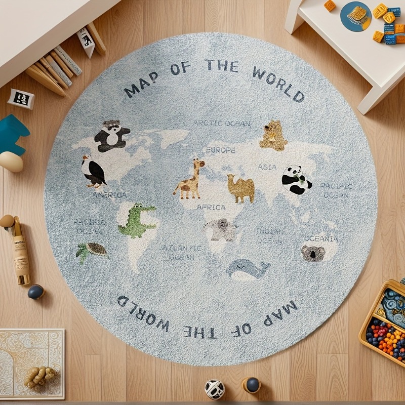 พรมเด็ก ลายการ์ตูนน่ารัก สำหรั - Soft Rug Nursery บทวิจารณ์และราคา