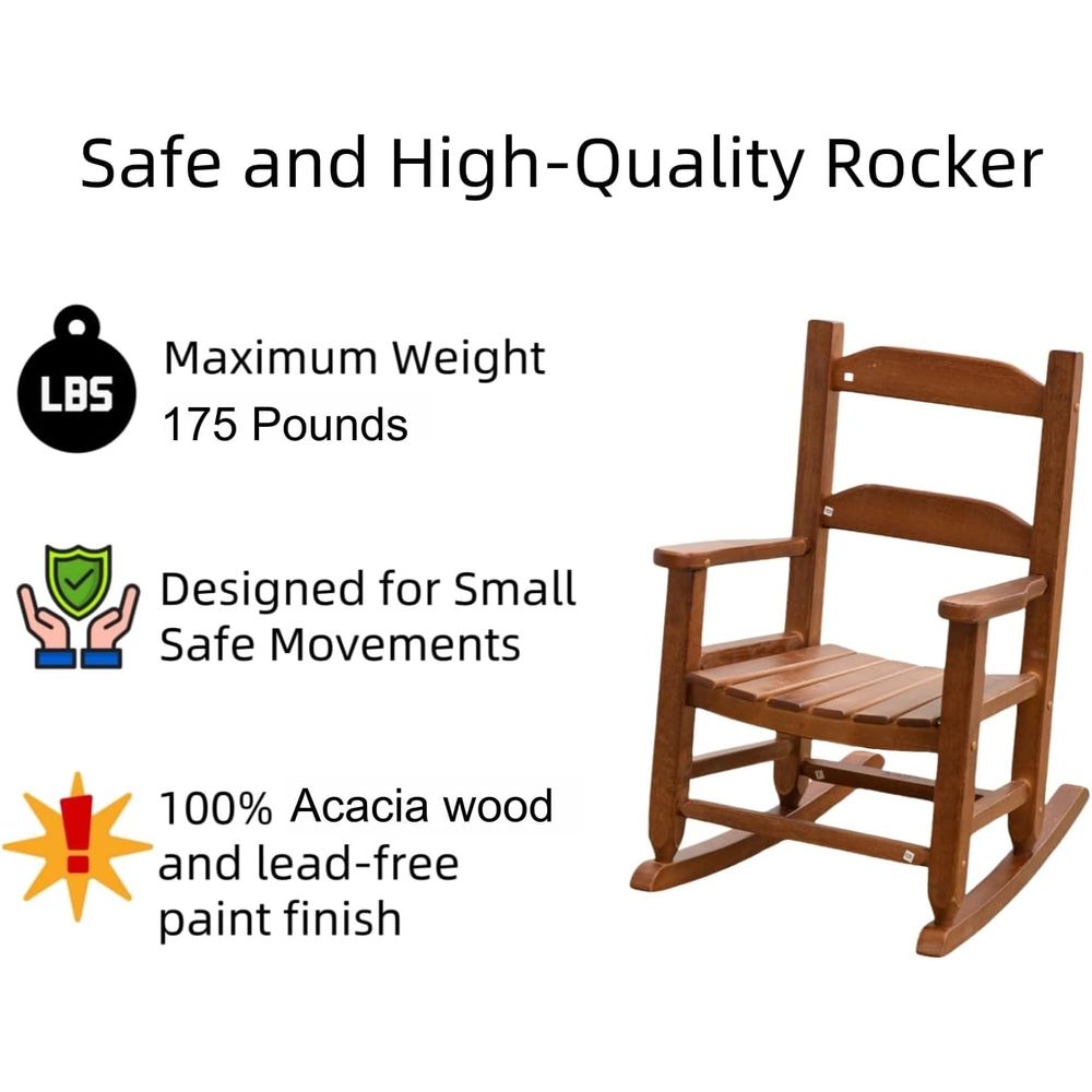 เก้าอี้โยกเด็กเล็ก เก้าอี้โยกไ - Baby Nursery Rocking Chair บทวิจารณ์และราคา