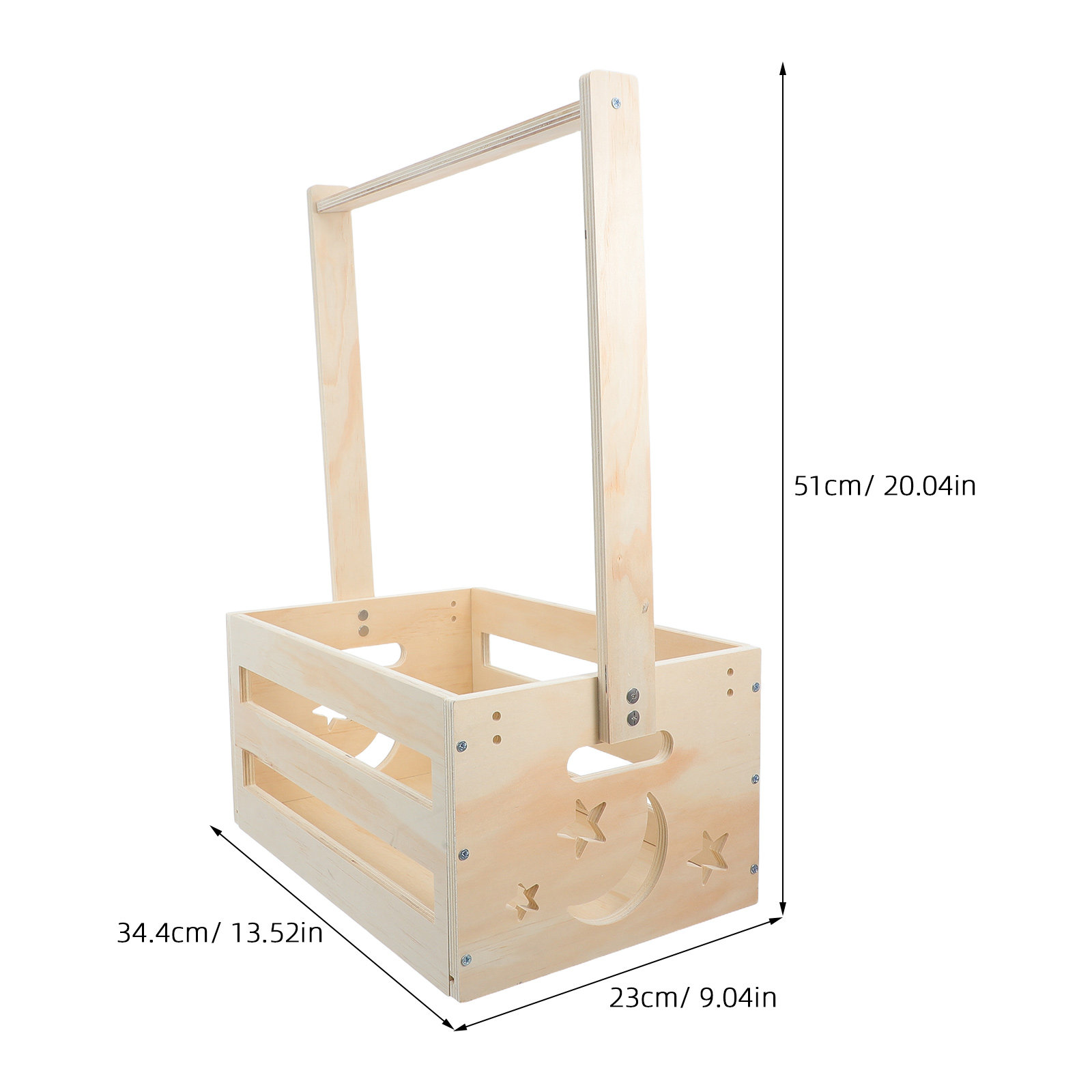 ตะกร้าผ้าไม้แบบพกพา กล่องเก็บเ - Baby Nursery Closet Organization บทวิจารณ์และราคา