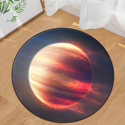 พรมทรงกลมพิมพ์ลายพระจันทร์เต็ม - Soft Rug Nursery บทวิจารณ์และราคา