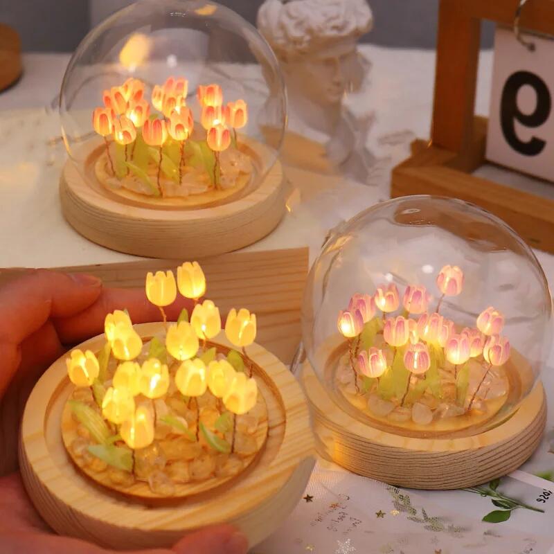 ดอกทิวลิปประดิษฐ์ดอกไม้ Night  - Baby Nursery Light บทวิจารณ์และราคา